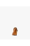 MCM Tracy Shoulder Bag Small in Visetos Cognac Women