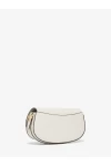 Michael Kors Mila Small Leather Shoulder Bag Optic White Women