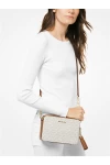 Michael Kors Ginny Medium Logo Crossbody Bag Vanilla Women