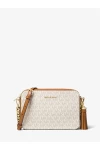 Michael Kors Ginny Medium Logo Crossbody Bag Vanilla Women