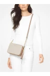 Michael Kors Ginny Medium Logo Crossbody Bag Vanilla Soft Pink Women