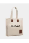 Bally Akelei 15 Tote Bag in Canvas Beige Women