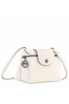 Longchamp Le Pliage Xtra Xs Crossbody Bag Ecru Leather Women