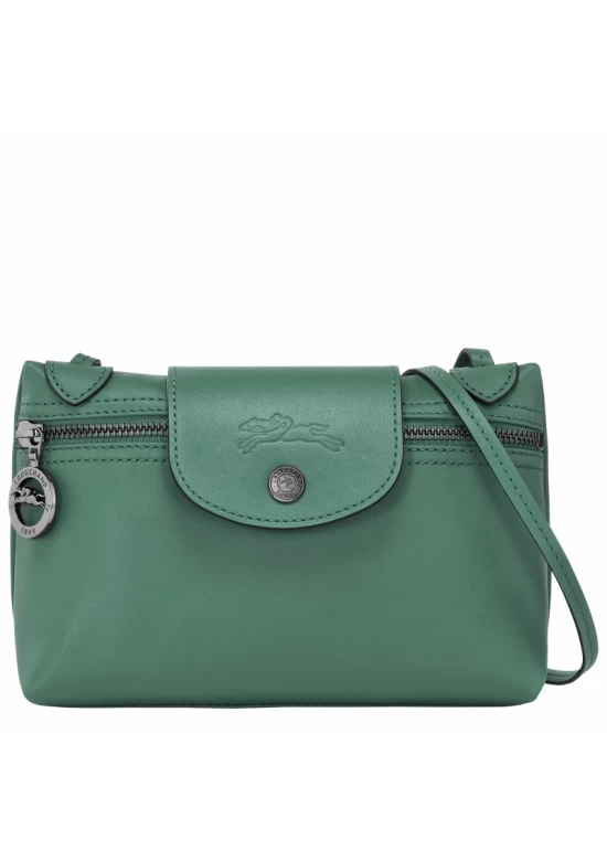 Longchamp Le Pliage Xtra Xs Crossbody Bag Sage Leather Women