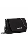 Longchamp Roseau Clutch Black Leather Women