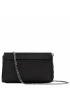 Longchamp Roseau Clutch Black Leather Women