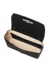 Longchamp Roseau Clutch Black Leather Women