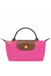 Longchamp Le Pliage Original Canvas Pouch with Handle Candy Women