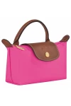 Longchamp Le Pliage Original Canvas Pouch with Handle Candy Women