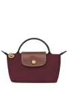 Longchamp Le Pliage Original Pouch with Handle Burgundy Women