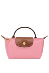 Longchamp Le Pliage Original Pouch with Handle Marshmallow Women