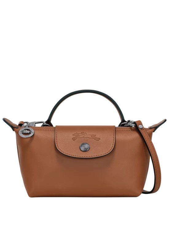 Longchamp Le Pliage Xtra Xs Pouch Cognac Women