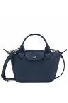 Longchamp Le Pliage Xtra Leather Handbag XS Navy Women