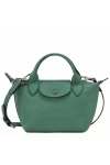 Longchamp Le Pliage Xtra Leather Handbag Xs Sage Women