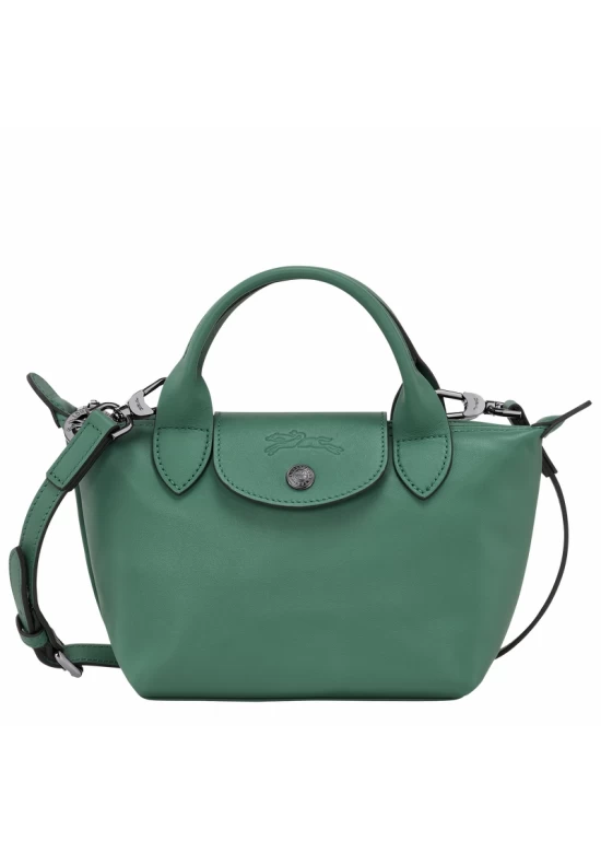 Longchamp Le Pliage Xtra Leather Handbag Xs Sage Women