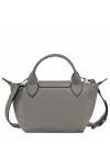 Longchamp Le Pliage Xtra Leather Handbag XS Turtledove Women