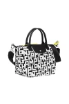 Longchamp Le Pliage Lgp S Handbag Black White Women