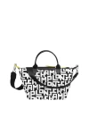 Longchamp Le Pliage Lgp S Handbag Black White Women