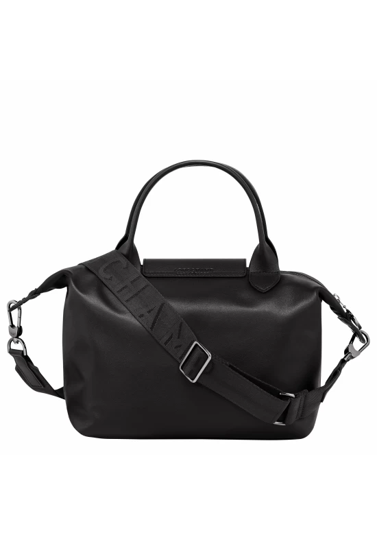 Longchamp Le Pliage Xtra S Handbag Black Leather Women