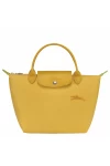 Longchamp Le Pliage Green S Handbag Recycled Canvas Corn Women