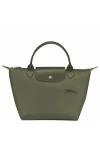 Longchamp Le Pliage Green S Handbag Recycled Canvas Forest Women