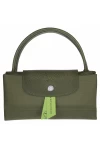 Longchamp Le Pliage Green S Handbag Recycled Canvas Forest Women