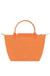 Longchamp Le Pliage Green S Handbag Recycled Canvas Orange Women