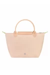 Longchamp Le Pliage Green S Handbag Recycled Canvas Fleurs Women