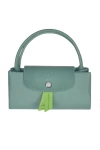 Longchamp Le Pliage Green S Handbag Recycled Canvas Lagoon Women