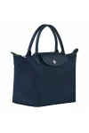 Longchamp Le Pliage Green S Handbag Recycled Canvas Navy Women