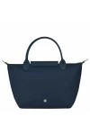 Longchamp Le Pliage Green S Handbag Recycled Canvas Navy Women