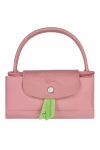 Longchamp Le Pliage Green S Handbag Recycled Canvas Petal Pink Women