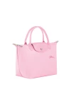 Longchamp Le Pliage Green S Handbag Recycled Canvas Pink Women