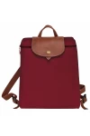 Longchamp Le Pliage Original Backpack Recycled Canvas Red Women