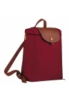 Longchamp Le Pliage Original Backpack Recycled Canvas Red Women