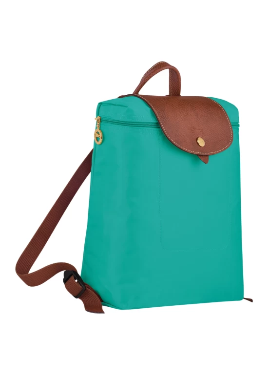 Longchamp Le Pliage Original M Backpack Turquoise Women