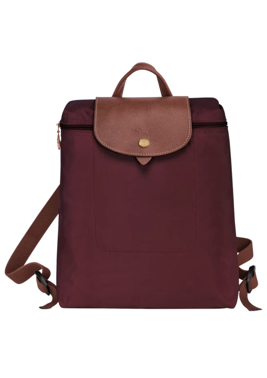 Longchamp Le Pliage Original M Backpack Burgundy Women