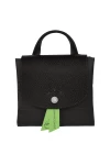 Longchamp Le Pliage Green M Backpack Recycled Canvas Black Women