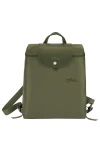 Longchamp Le Pliage Green M Backpack Recycled Canvas Forest Women