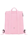 Longchamp Le Pliage Green M Backpack Recycled Canvas Pink Women