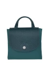 Longchamp Le Pliage Green M Backpack Recycled Canvas Peacock Women