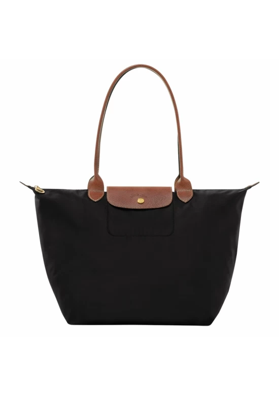 Longchamp Le Pliage Original L Tote Bag Recycled Canvas Black Women