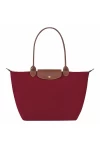 Longchamp Le Pliage Original L Tote Bag Recycled Canvas Red Women