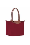 Longchamp Le Pliage Original L Tote Bag Recycled Canvas Red Women