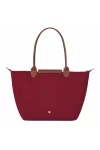 Longchamp Le Pliage Original L Tote Bag Recycled Canvas Red Women