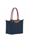 Longchamp Le Pliage Original L Tote Bag Recycled Canvas Navy Women