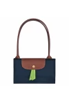 Longchamp Le Pliage Original L Tote Bag Recycled Canvas Navy Women