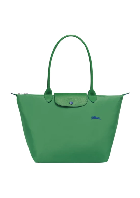 Longchamp Le Pliage Club Shoulder L Bag Cactus Women 70th Anniversary Edition