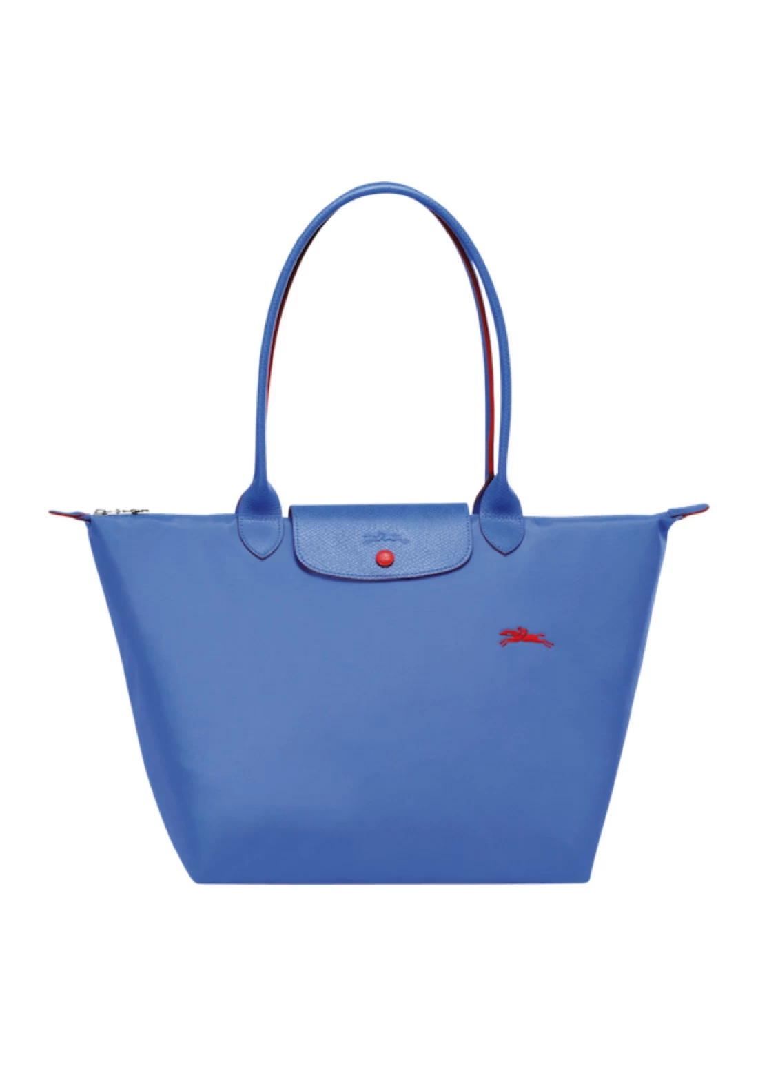 Longchamp Le Pliage Club Shoulder L Bag Myosotis Women 70th Anniversary Edition