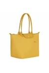 Longchamp Le Pliage Green L Tote Bag Recycled Canvas Corn Women